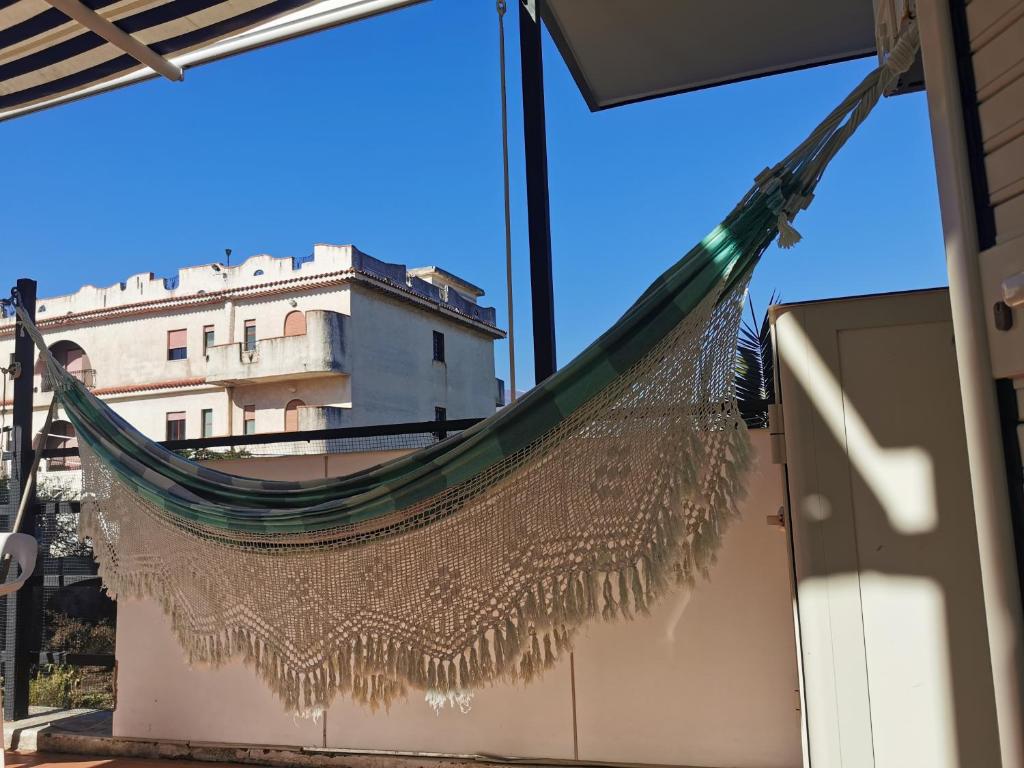 Balkón nebo terasa v ubytování "MarEtna"