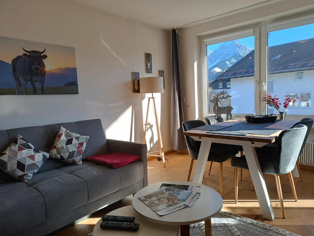 Nespecifikovaný výhled na hory nebo výhled na hory při pohledu z apartmánu
