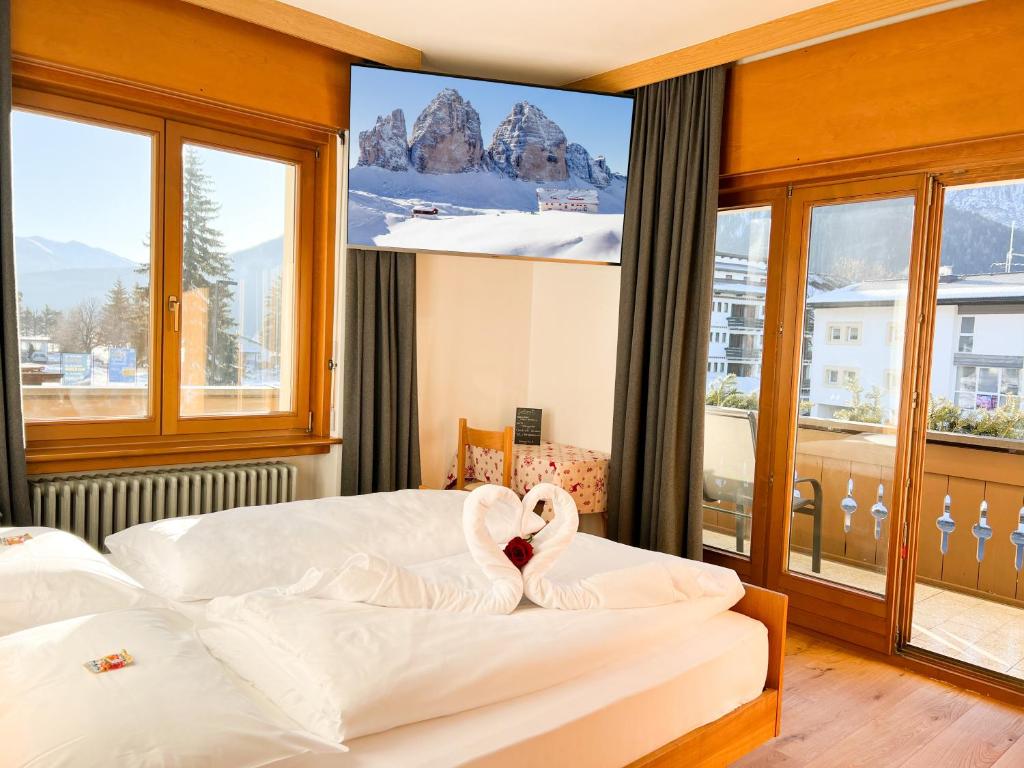 Postel nebo postele na pokoji v ubytování Guesthouse Rosengarten