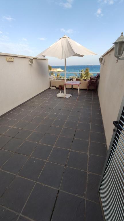 Balkon lub taras w obiekcie Balcón azul