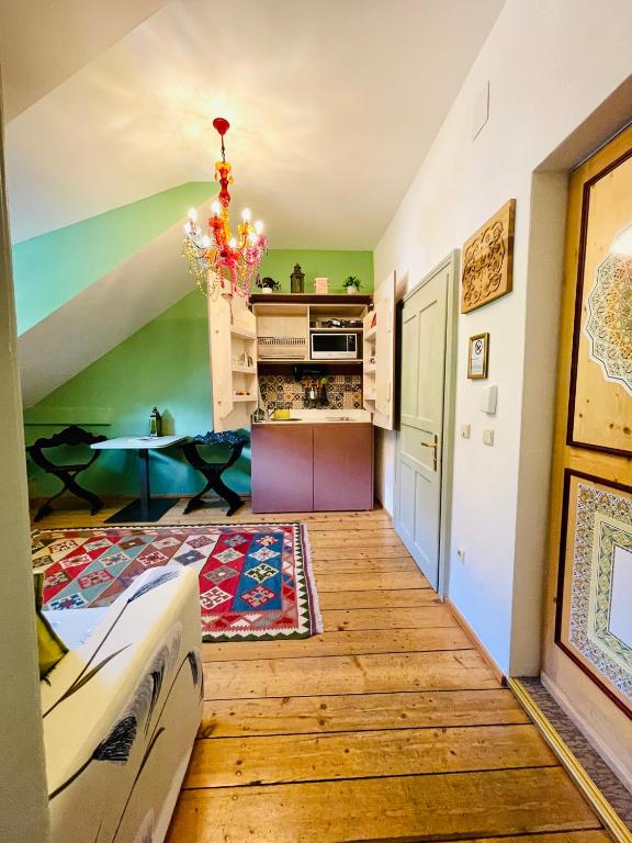 Kuchyň nebo kuchyňský kout v ubytování Zenana Boutique Hotel