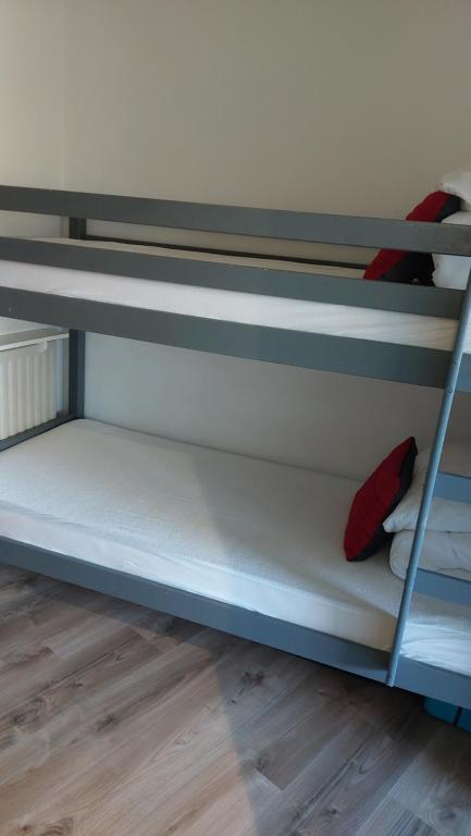 Postel nebo postele na pokoji v ubytování Studio Haut De Bordagain Ciboure