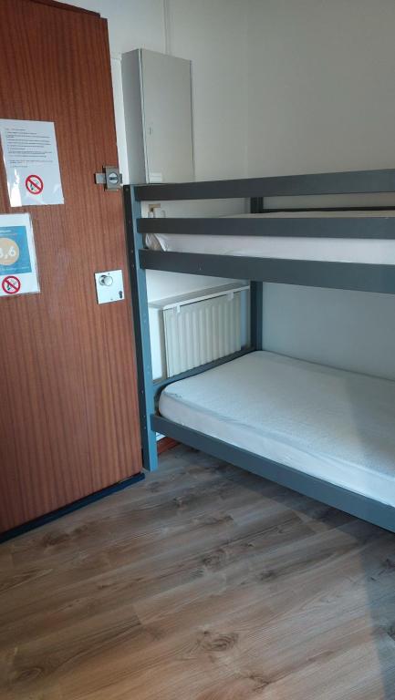 Postel nebo postele na pokoji v ubytování Studio Haut De Bordagain Ciboure