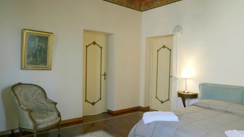 Postel nebo postele na pokoji v ubytování Bresbot B&B