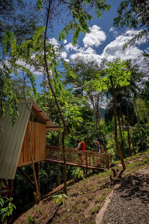 Zahrada ubytování Pumarinri Amazon Lodge