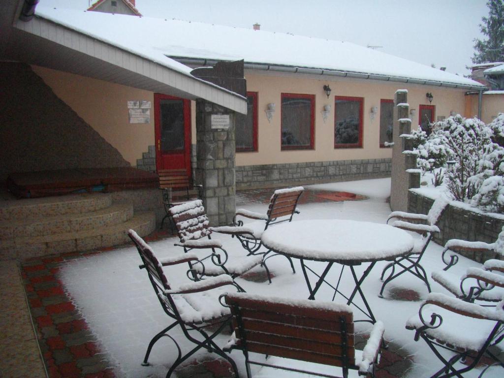Hotel Palota City v zimě