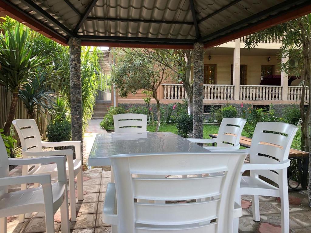 Balkón nebo terasa v ubytování Medea Guest House