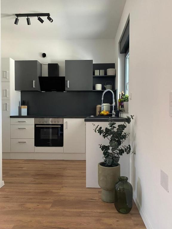 Küche&#47;Küchenzeile in der Unterkunft Casa Mia