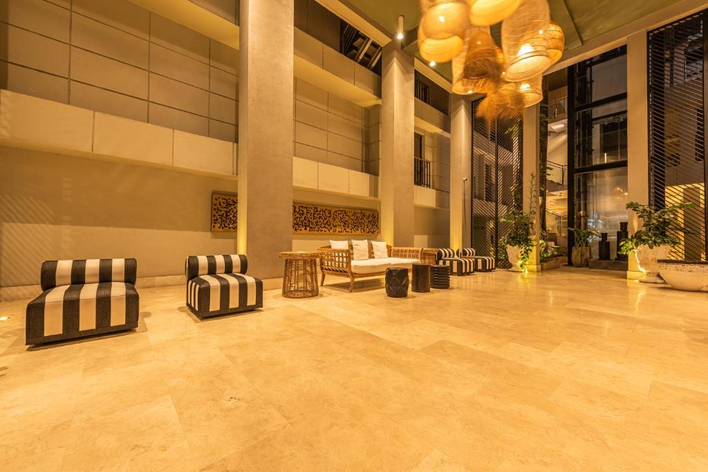 Posezení v ubytování Madisson Boutique Hotel Cartagena