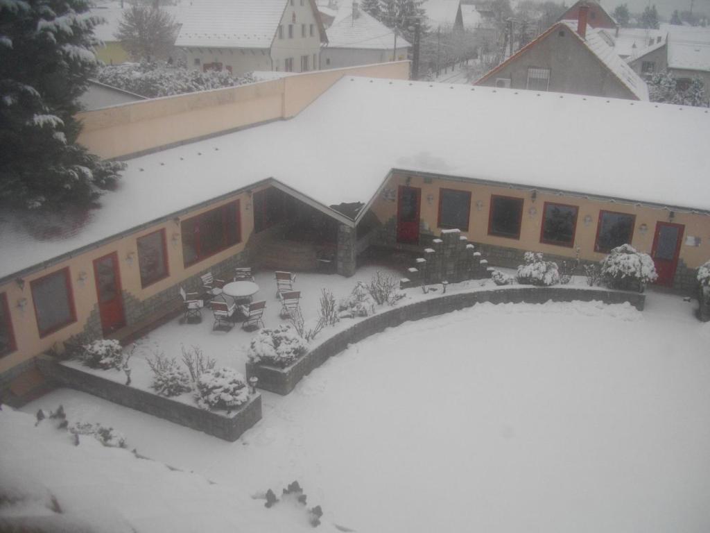 Hotel Palota City v zimě