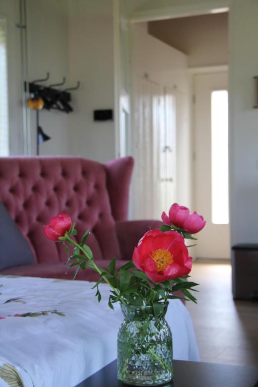 Posezení v ubytování Bed & Breakfast Bij de Wilg