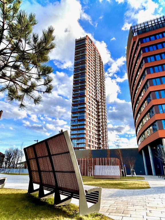 Bygningen som lejligheden ligger i