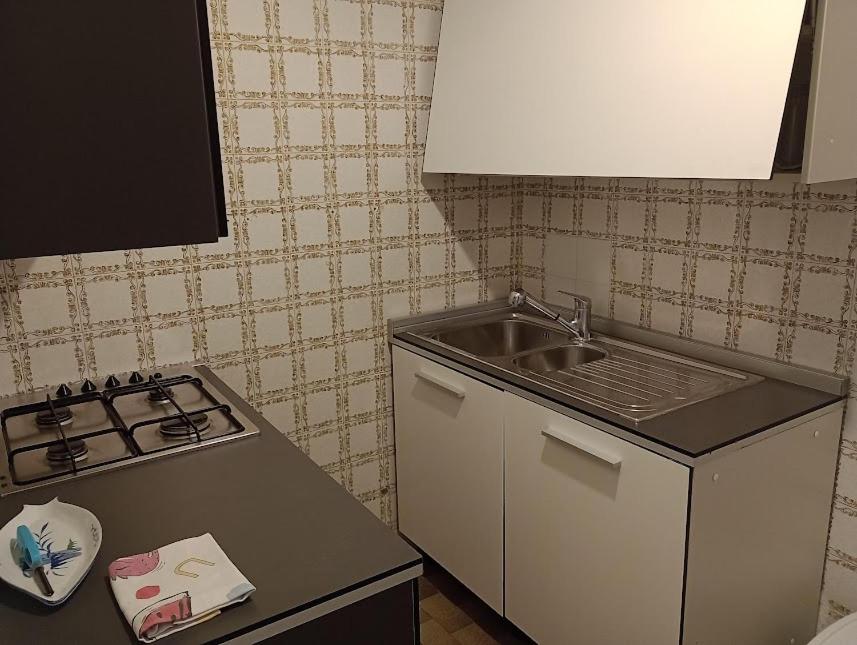 Kuchyň nebo kuchyňský kout v ubytování Biogarden