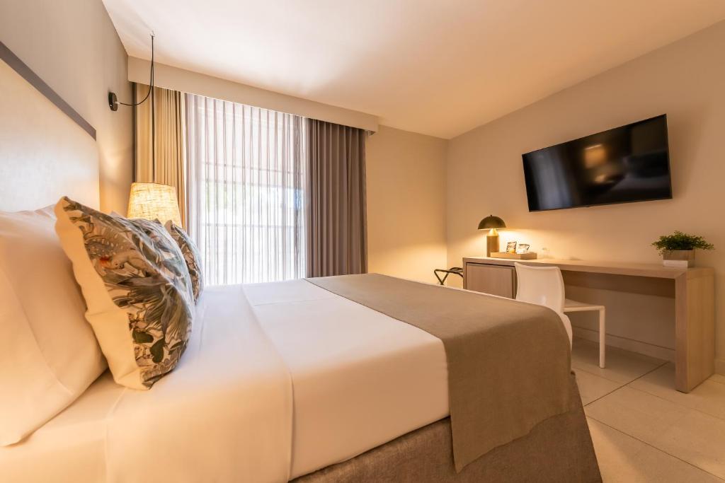 TV a/nebo společenská místnost v ubytování Madisson Boutique Hotel Cartagena
