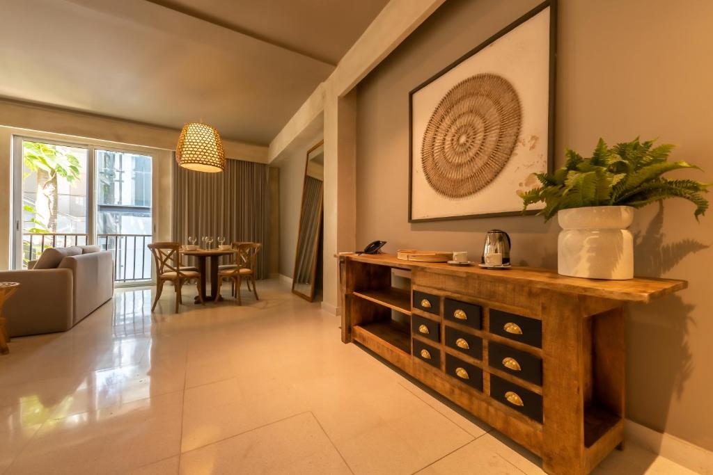 Posezení v ubytování Madisson Boutique Hotel Cartagena
