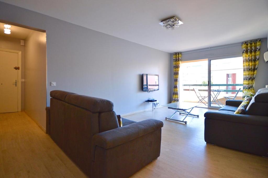Posedenie v ubytovaní Appartement cœur de juan les pins