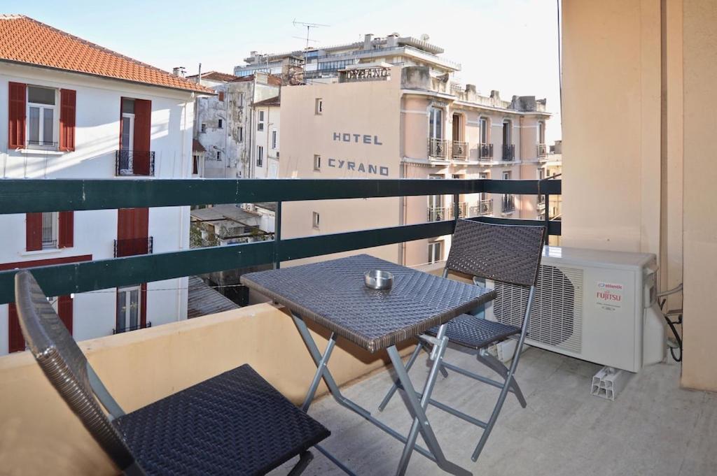 Balkón alebo terasa v ubytovaní Appartement cœur de juan les pins