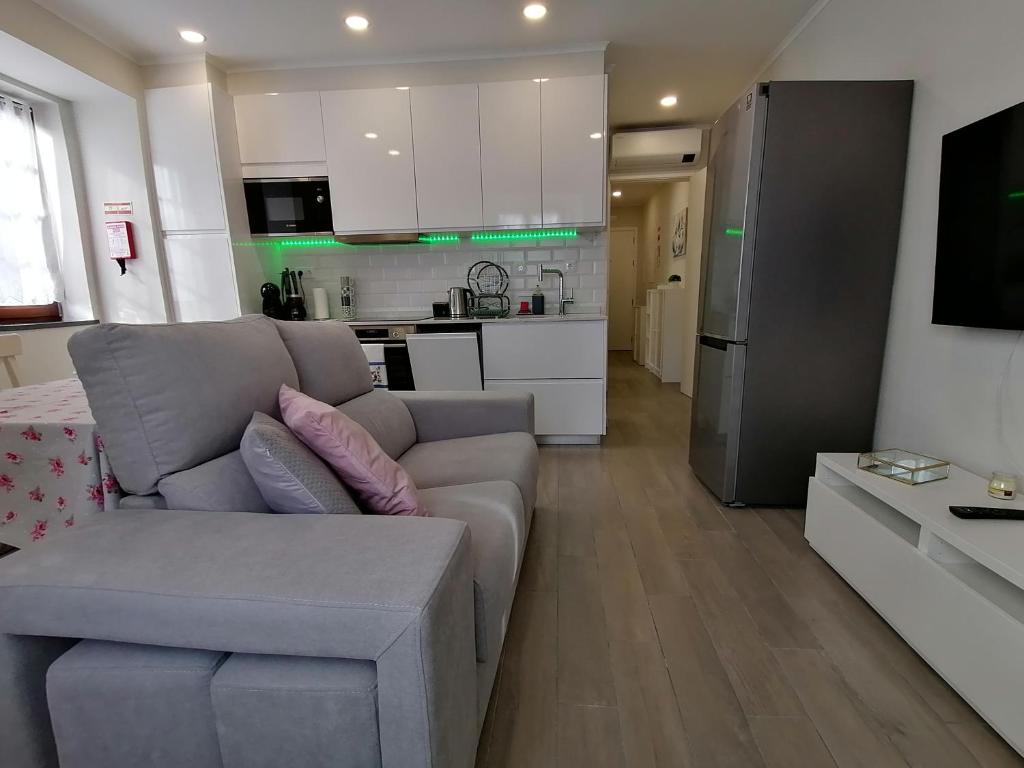 Kuchyň nebo kuchyňský kout v ubytování Miragaia Star Apartments