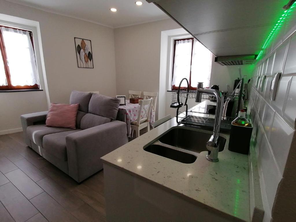 Posezení v ubytování Miragaia Star Apartments