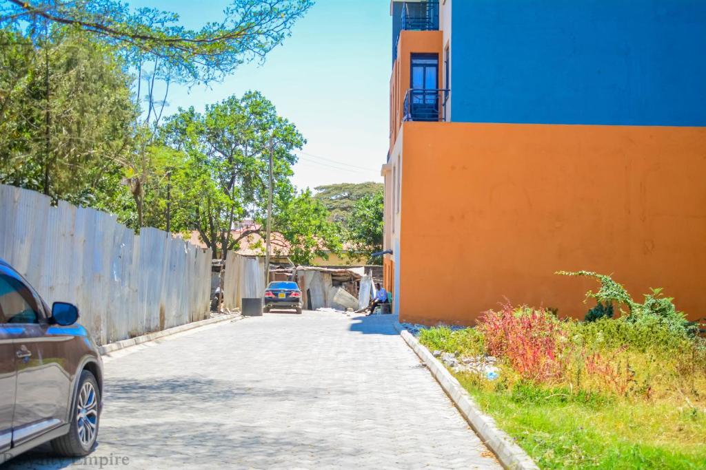 Budova, kde se apartmán nachází