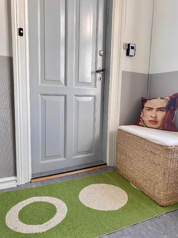 Postel nebo postele na pokoji v ubytování En hel lejlighed i midtbyen - centralt, hyggelig og tæt på alt!