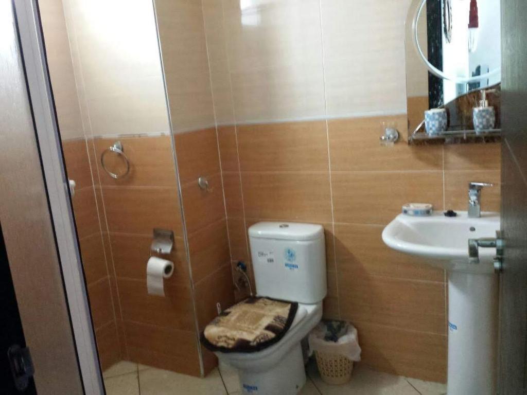 Koupelna v ubytování Appartement D8 ARENA MARTIL