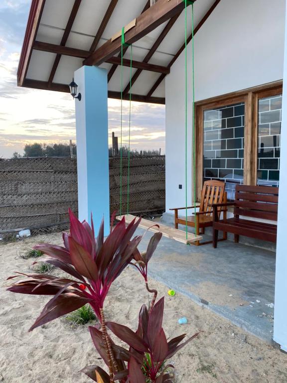 Balkón nebo terasa v ubytování Beach Escape