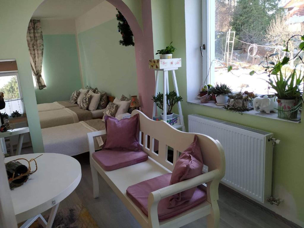 Posezení v ubytování Apartman Nikola
