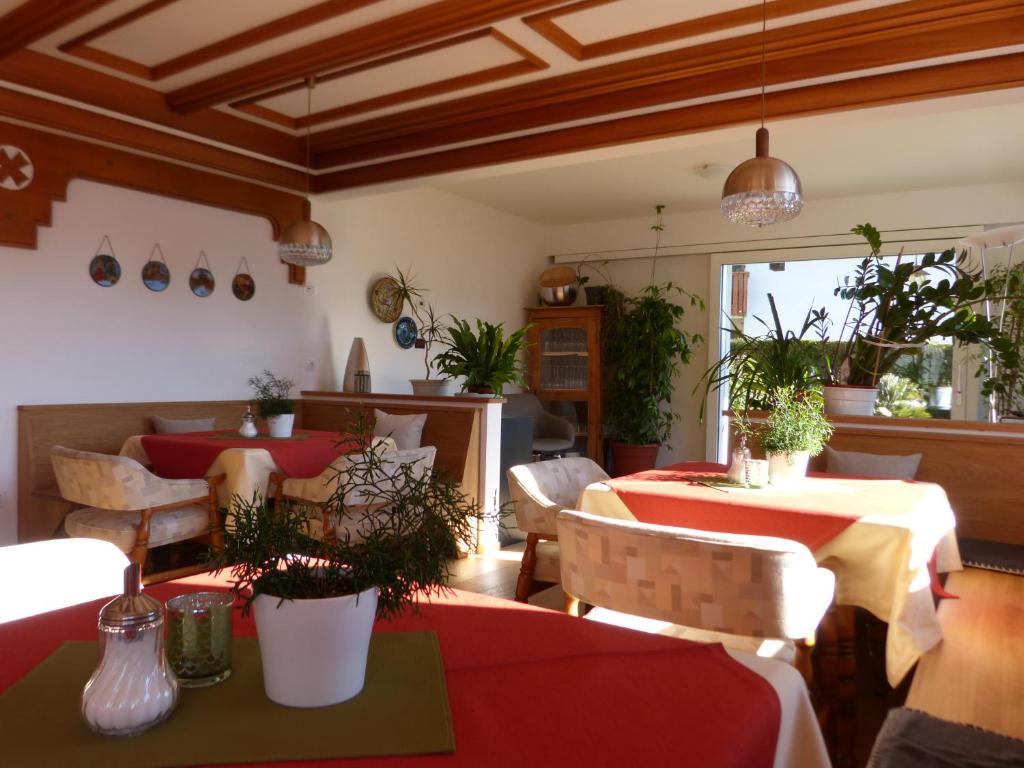 Posezení v ubytování Pension Chalet Andy