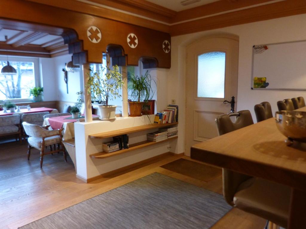 Posezení v ubytování Pension Chalet Andy