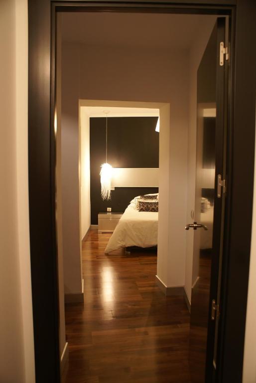 Postel nebo postele na pokoji v ubytování Precioso Apartamento - Casco Antiguo de Talavera