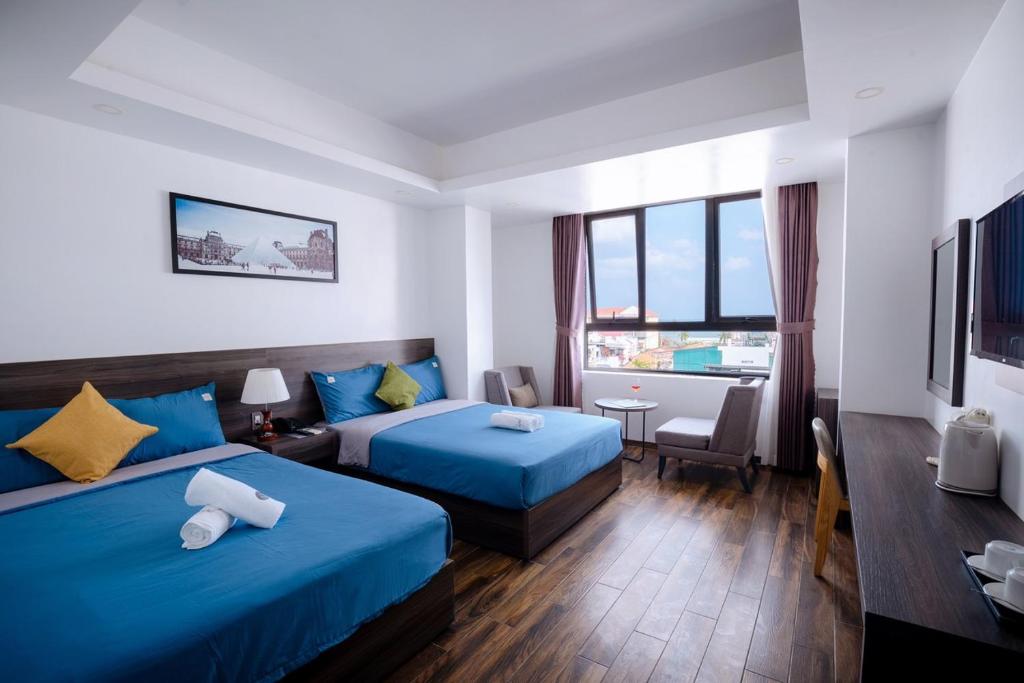 Phòng Deluxe Giường Đôi/2 Giường Đơn Nhìn Ra Biển