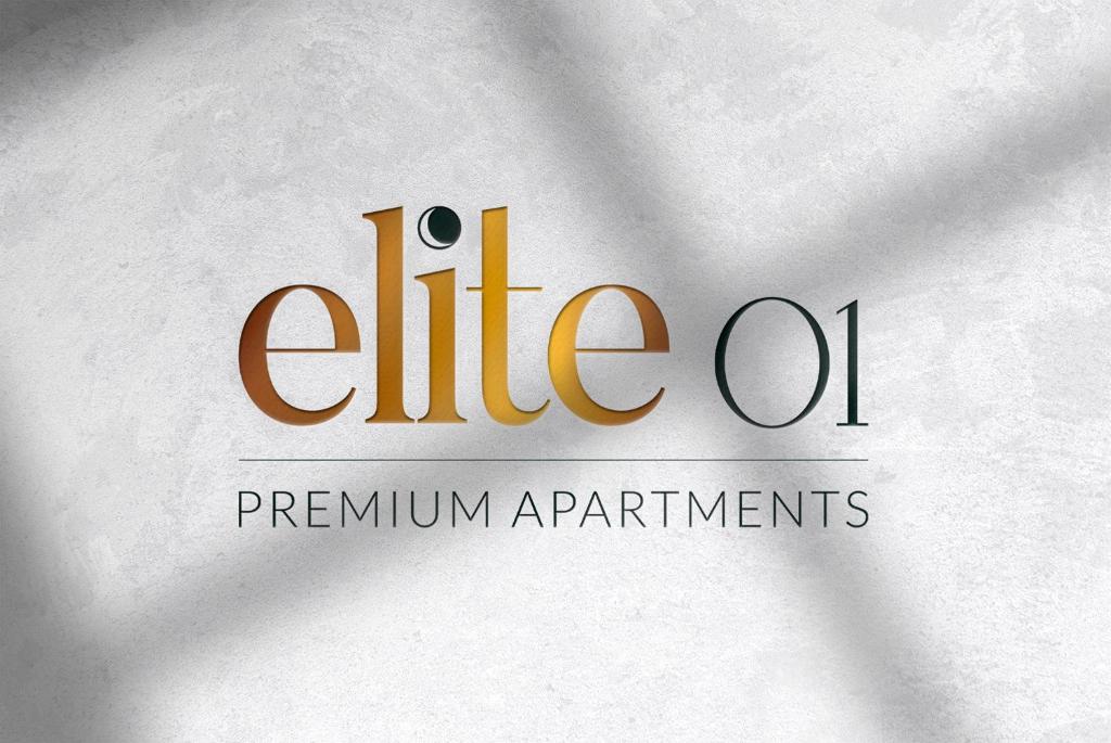 een bord met kleine oromycin appartementen bij Elite One Premium Apartment in Sarajevo