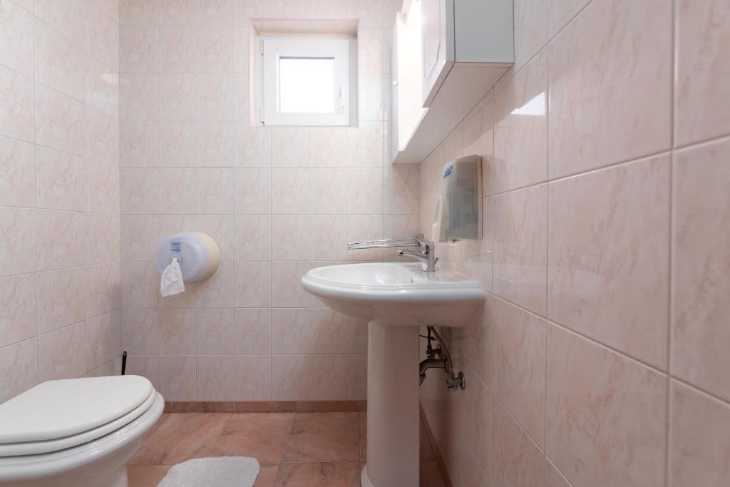 Koupelna v ubytování Ven Apartmani