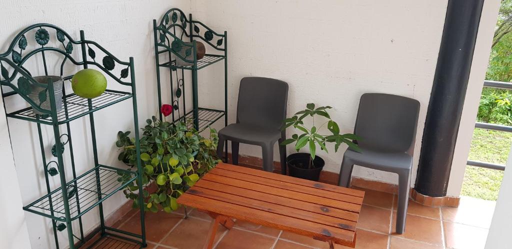 Zahrada ubytování Paisible maison à Vieux-Habitants