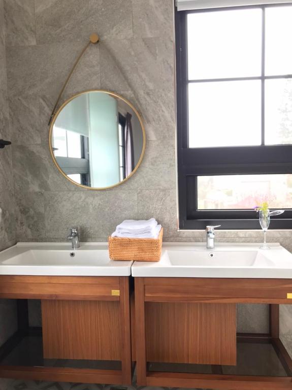 Koupelna v ubytování 九屏文旅 JP guesthouse