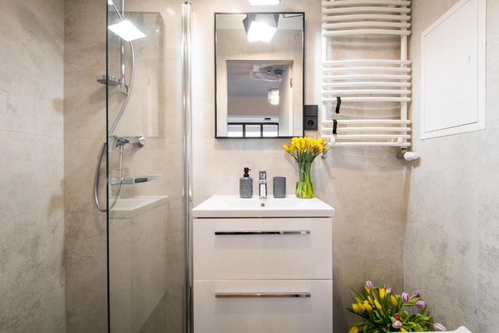 Aparthotel Pawia Deluxe- 10 min to center - Resim 44