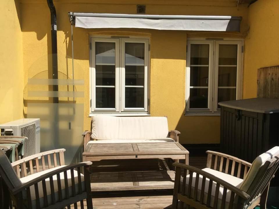 Posezení v ubytování Sveriges minsta Hotell! Hôtel Gruyère