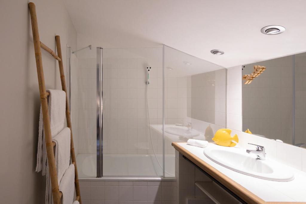 Koupelna v ubytování Hotel Estelou