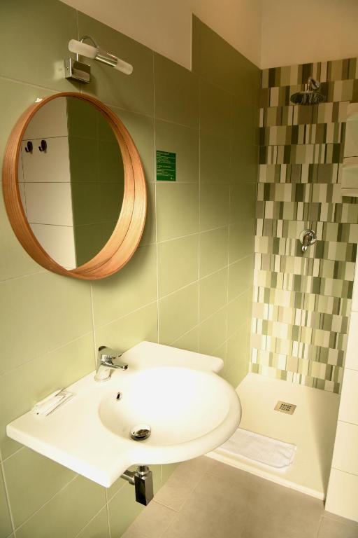 Koupelna v ubytování Hotel Anacapri