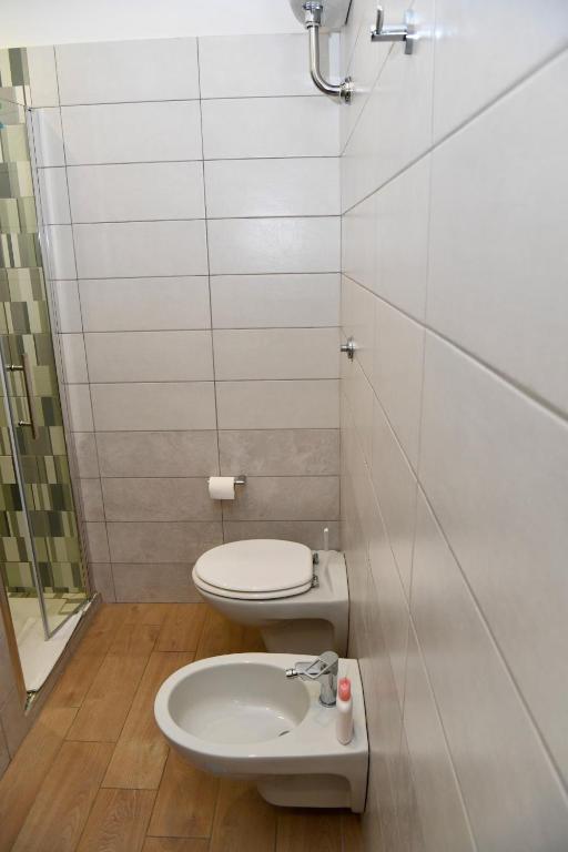 Koupelna v ubytování Hotel Anacapri