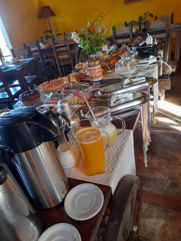 Comida in lodge ou em algum lugar perto