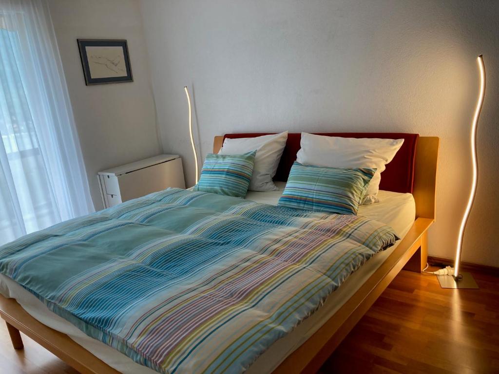 Postel nebo postele na pokoji v ubytování Appartement Novotna