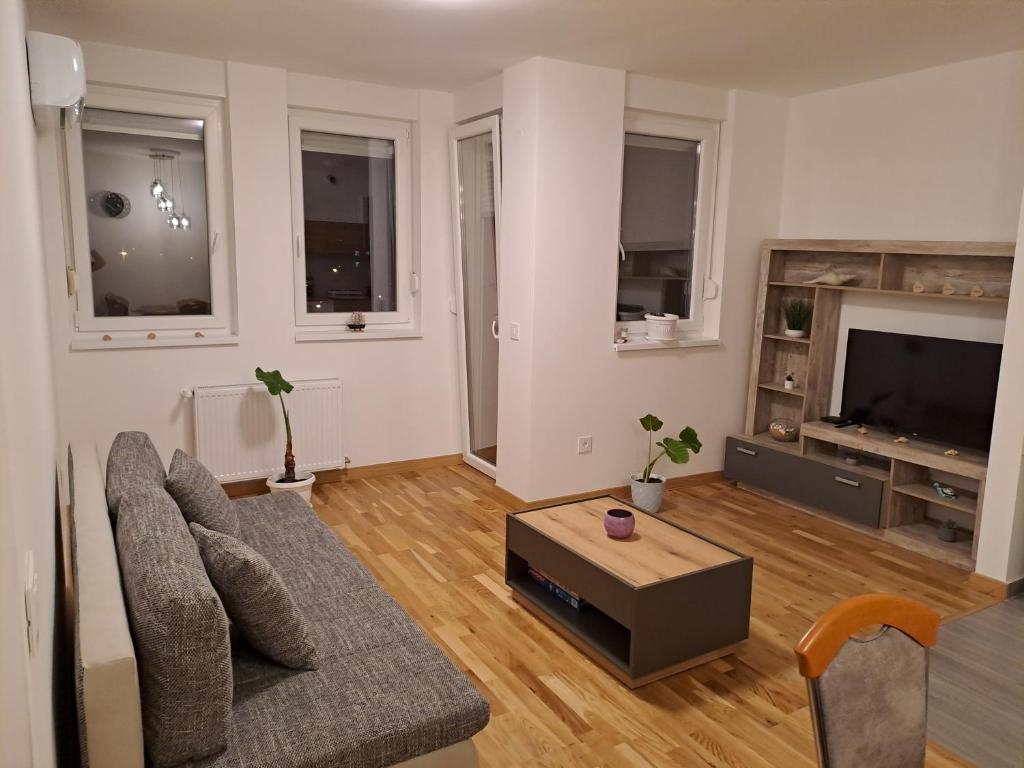Posezení v ubytování DAS Apartman