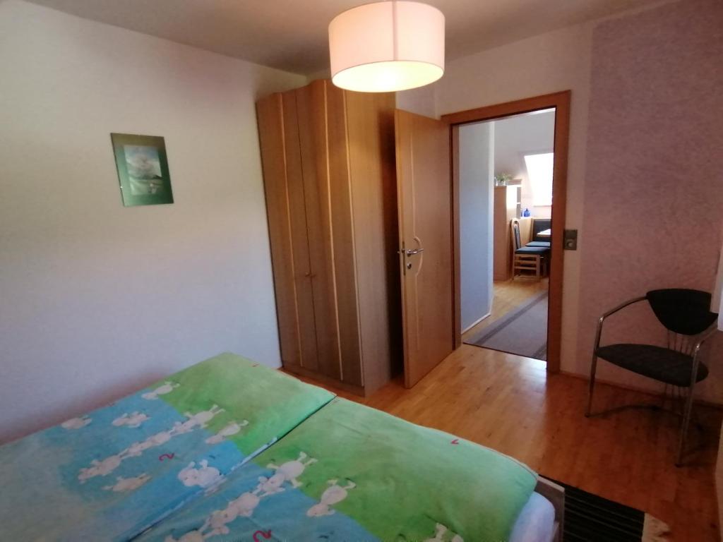 Postel nebo postele na pokoji v ubytování Ursprunghof