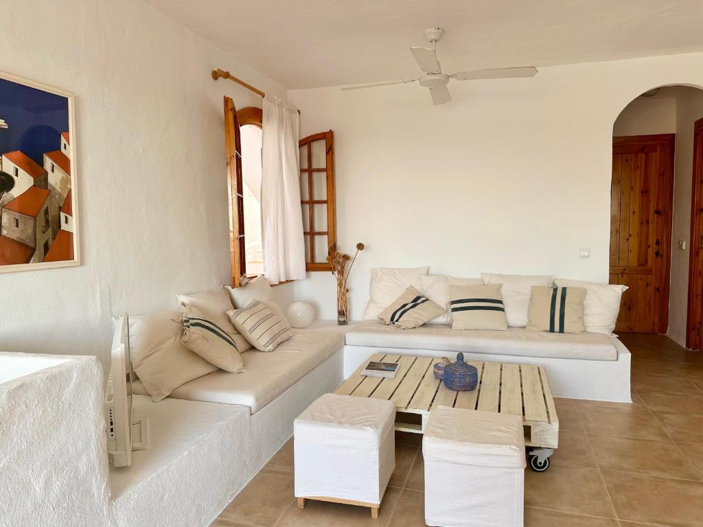 Posezení v ubytování Duplex Son Parc Best Sea Views
