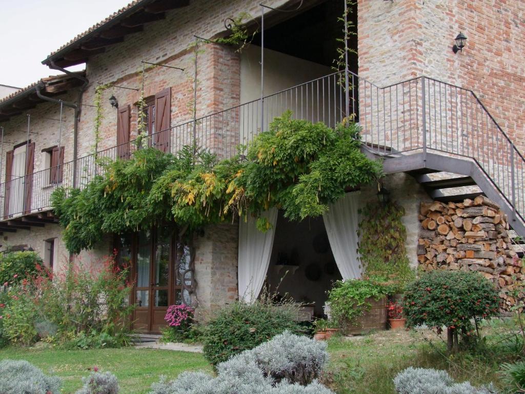 Zahrada ubytování Casa Branzele