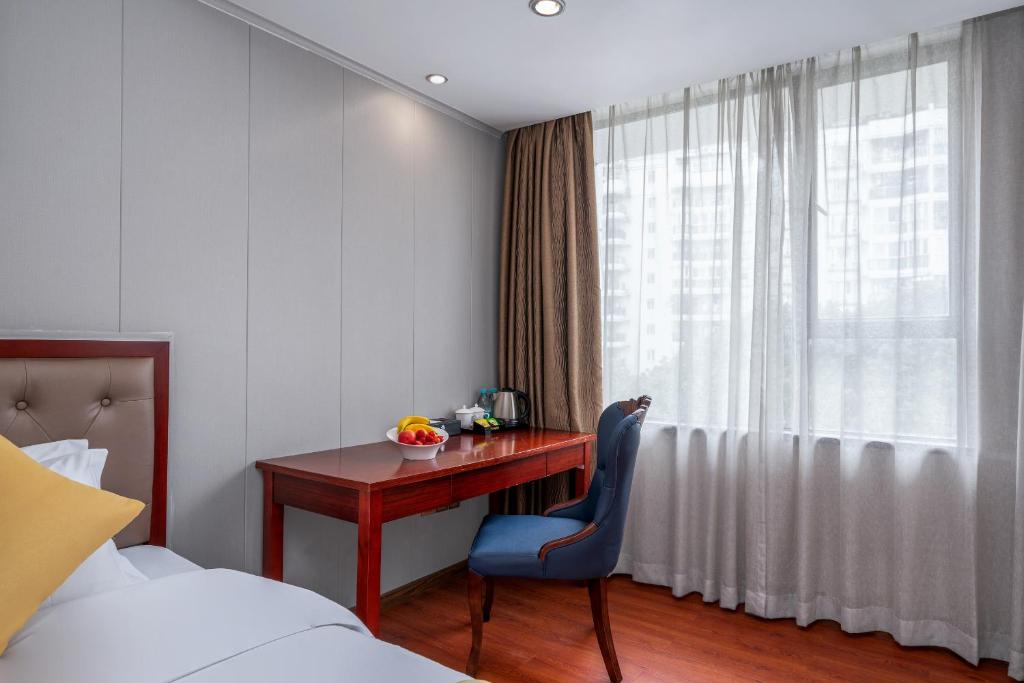 Posezení v ubytování Guangzhou Shi Liu Hotel