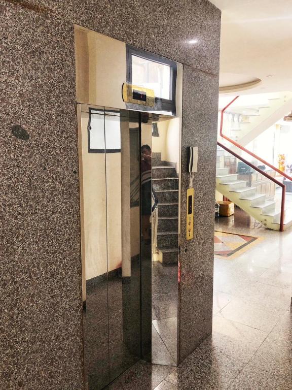Kuchyň nebo kuchyňský kout v ubytování Stars Central Danang