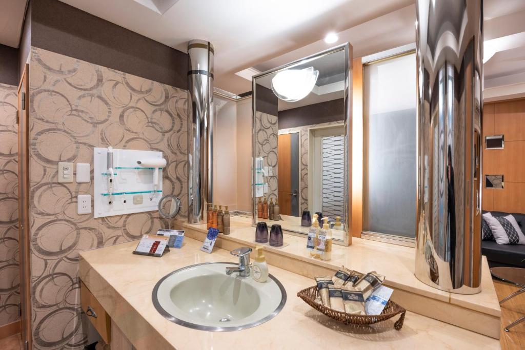 Koupelna v ubytování VALENTINE RESORT(大人専用）